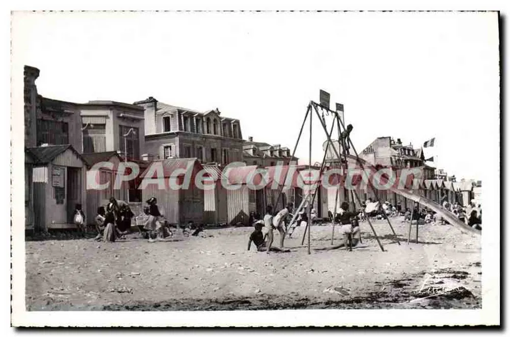 LION-sur-MER (Calvados) — Spiele am Strand — Sammlung Brulé - Bazar - Lion - Vorderseite