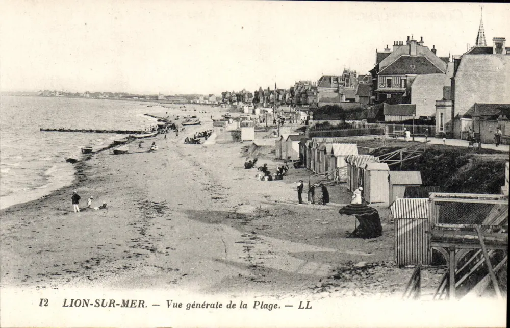 Lion-sur-Mer — Allgemeiner Blick auf den Strand — LL - Vorderseite