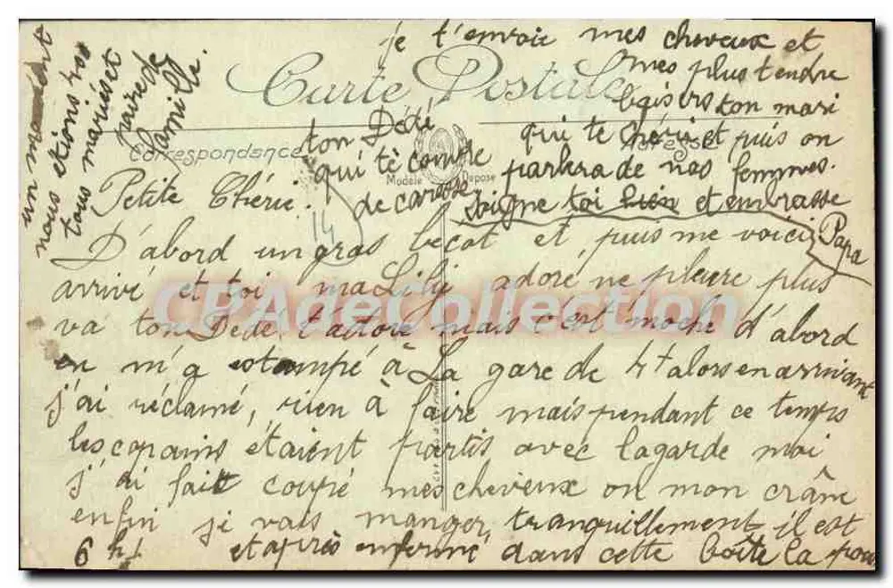 Lisieux — La Caserne Delaunay — LL. - Achterkant