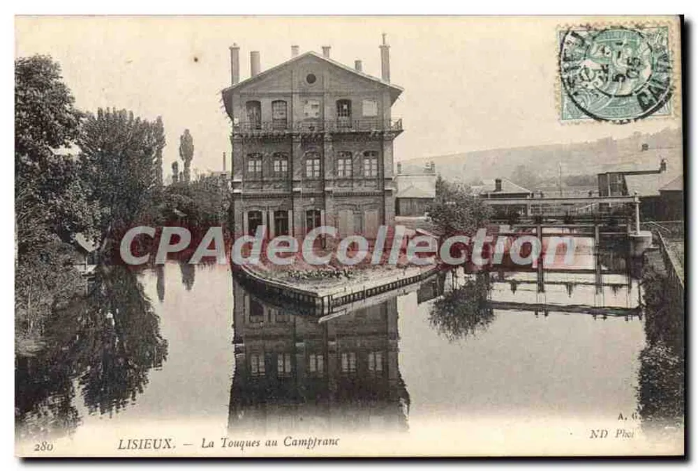 Lisieux — A Touques no Camphranc — ND Phoi - Frente
