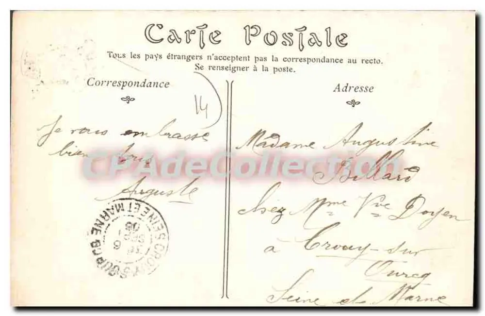 Lisieux — A Touques no Camphranc — ND Phoi - Verso