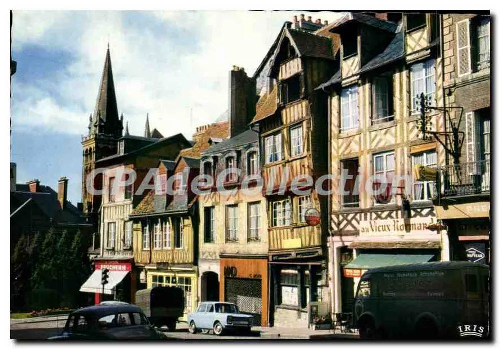 Lisieux - Sichtbare Häuser in der Straße H. Cheron — Editions 'La Gigogne' Nr. 14.366.65 - Vorderseite