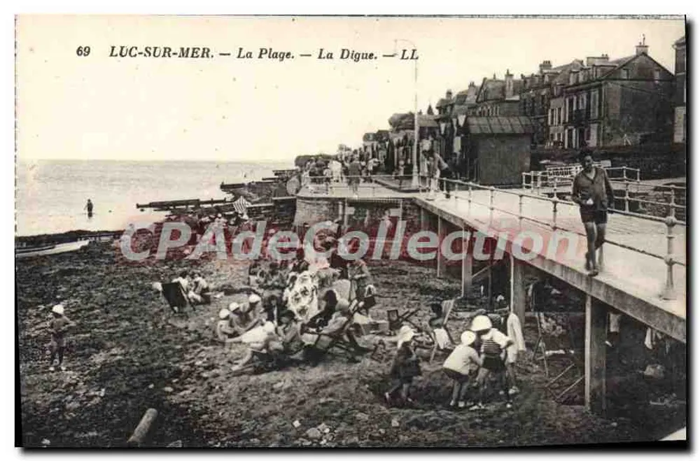 Luc-sur-Mer — A Praia — La Digue — LL - Frente