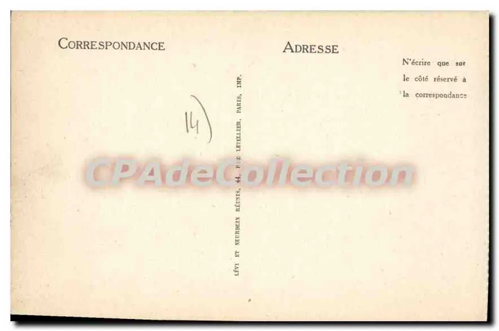 Luc-sur-Mer — A Praia — La Digue — LL - Verso