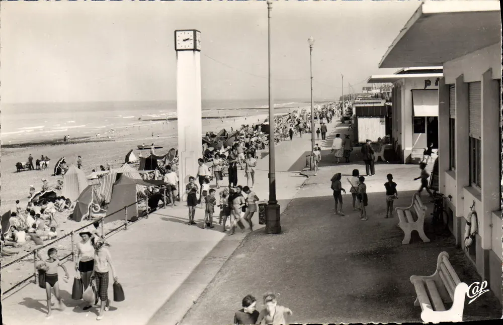 Luc-sur-Mer — Der Strand und die Promenade — Cie des Arts Photomécaniques - Vorderseite