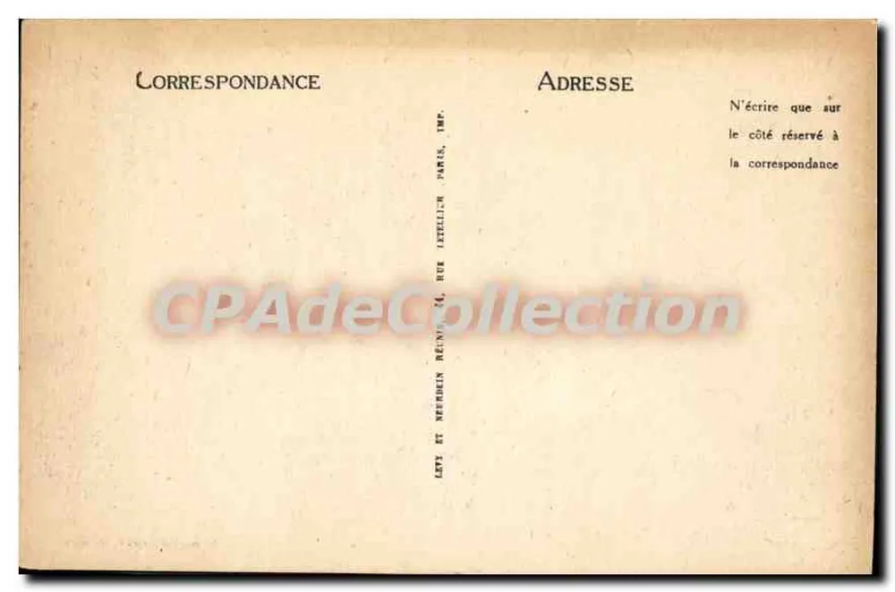 Luc-sur-Mer — As Falésias — Edit. Delaunay, Tabacs - Verso