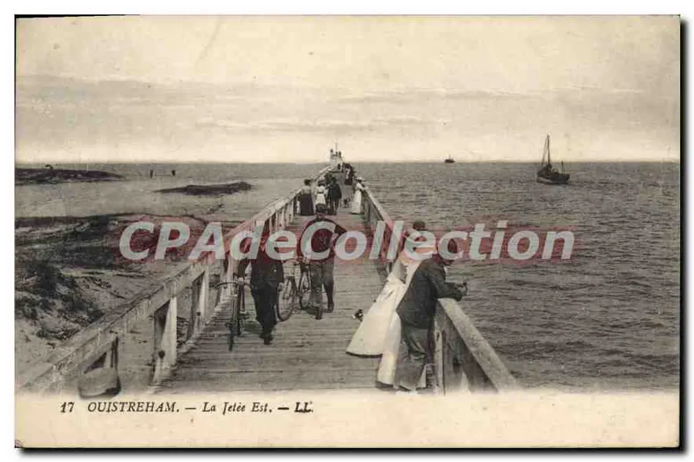 Ouistreham — La Jetée Est — LL - Recto