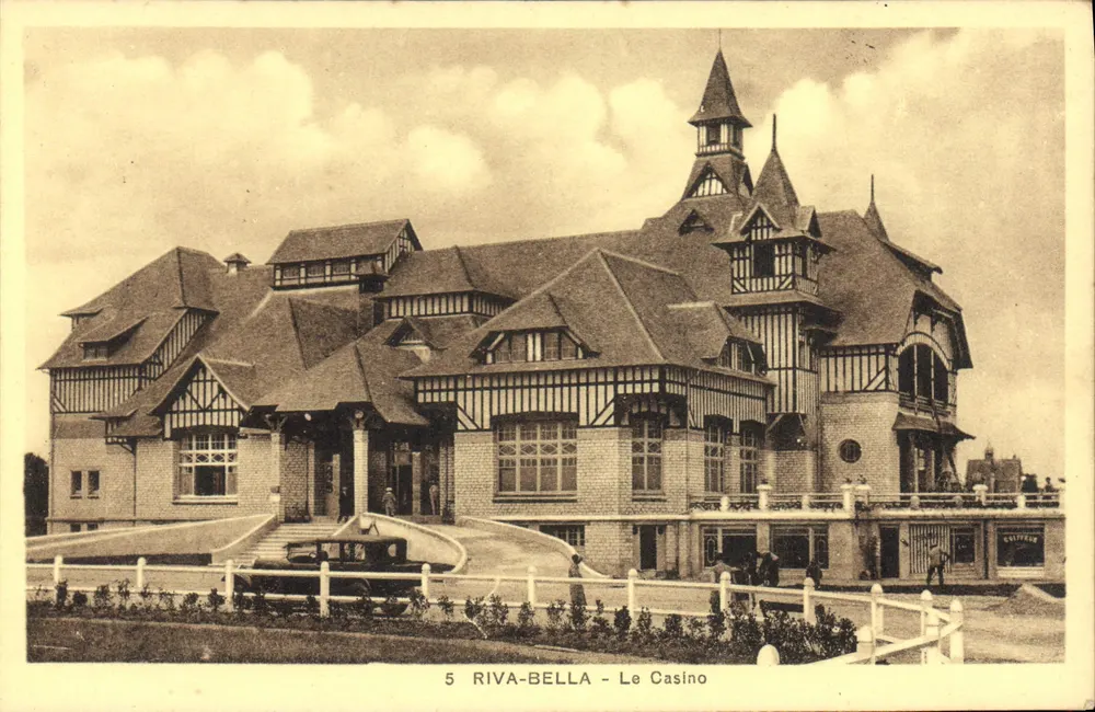 Riva-Bella - O Casino — editor Edição Magasins Réunis de la Mer - Frente