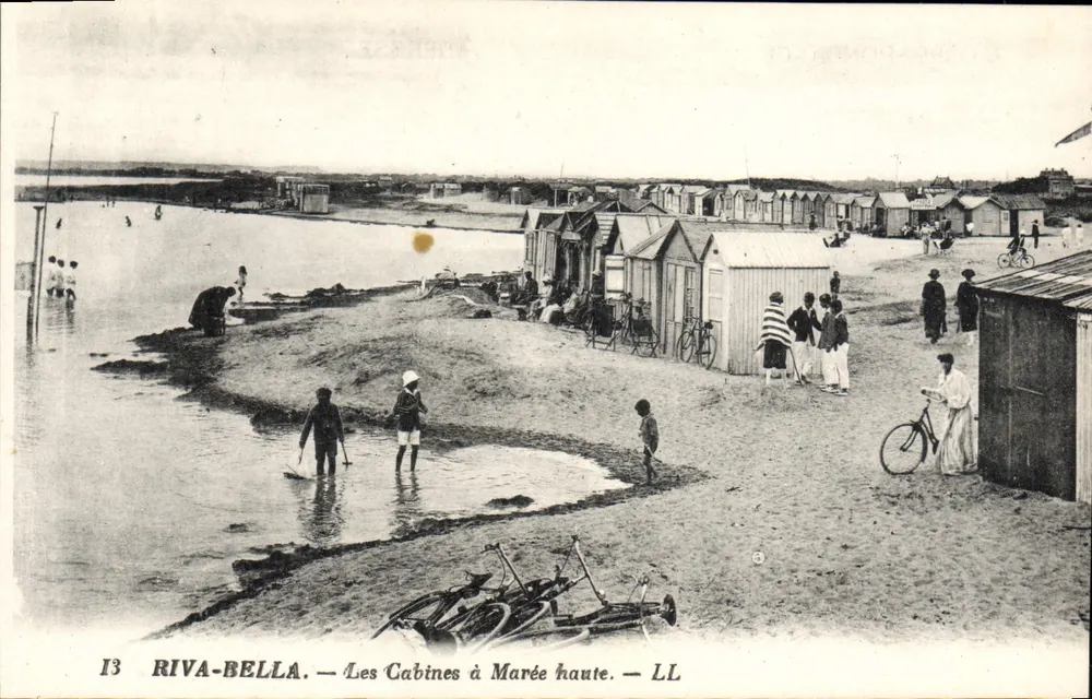 Riva-Bella — As Cabines à Maré Alta — LL - Frente