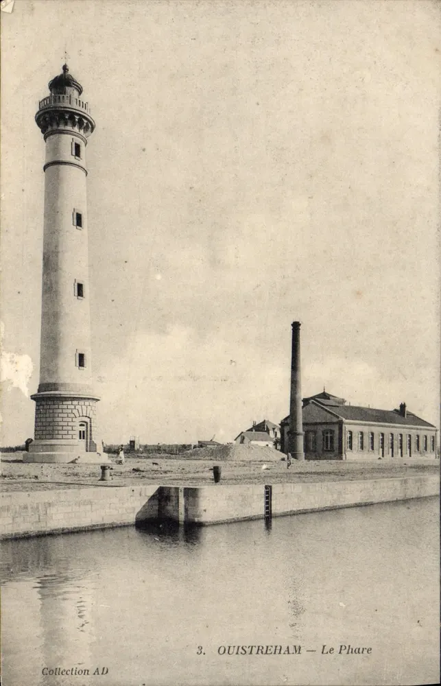 Ouistreham — Molo — kolekcja AD - Awers