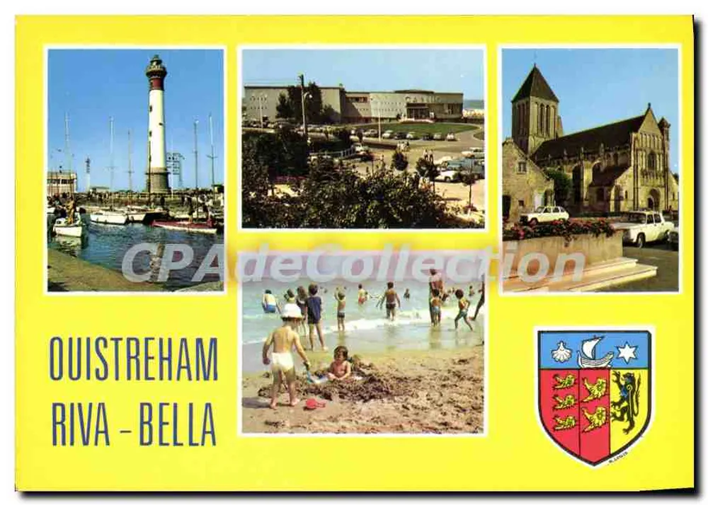 Ouistreham Riva-Bella — Panoramablick — Hachette Editions - Vorderseite