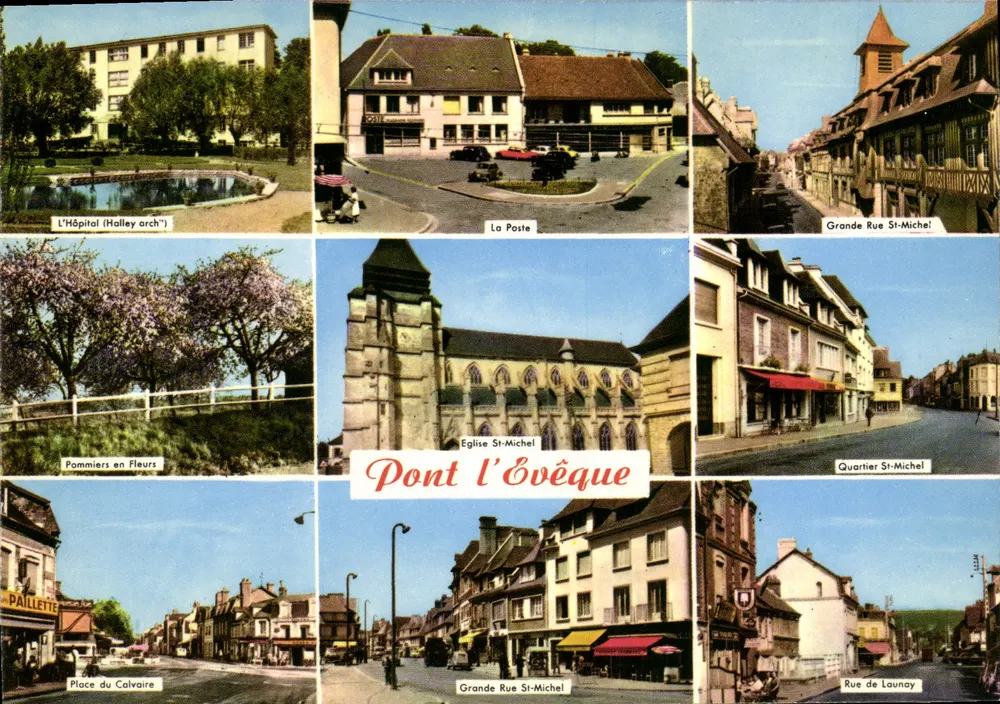 Pont-l'Évêque — Panoramablick — CAP - THROJAC Éditions Réunies, n° 1595 - Vorderseite