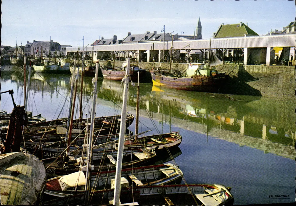Port-en-Bessin — Bassin de la Criée — Éditions La Cigogne - Vorderseite