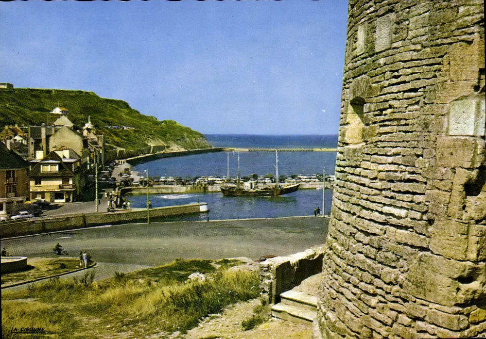 Port-en-Bessin — Turm Vauban und Kai Letourneur — Éditions « La Cigogne » - Vorderseite