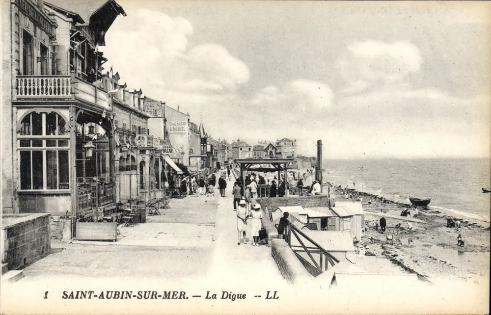 Saint-Aubin-sur-Mer — La Digue — LL - Voorkant