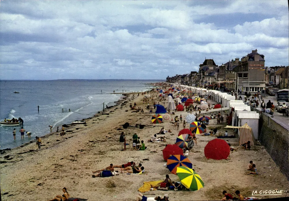 A Cegonha — A Praia — Edições 'A Cegonha', 74, rua dos Ursos - 76 - Rouen - Frente