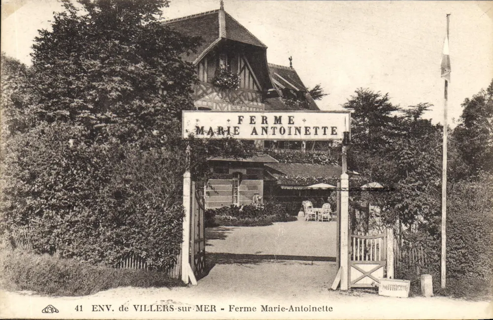 Farm Marie-Antoinette — Umgebung von Villers-sur-Mer — Verlag: C. Alloisienne des Arts Photographiques, Straßburg - Vorderseite