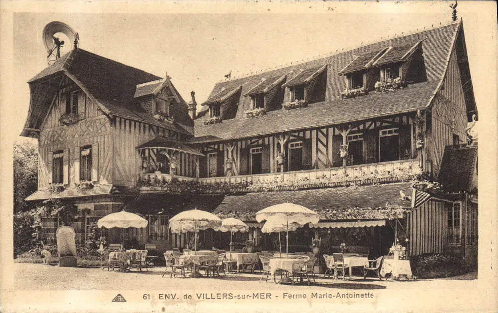 Bauernhof Marie-Antoinette — Umgebung von Villers-sur-Mer — Verlag: A. L. B. n° 61 - Vorderseite