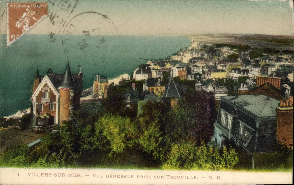 Villers-sur-Mer — Allgemeiner Blick von Trouville — N.D. - Vorderseite