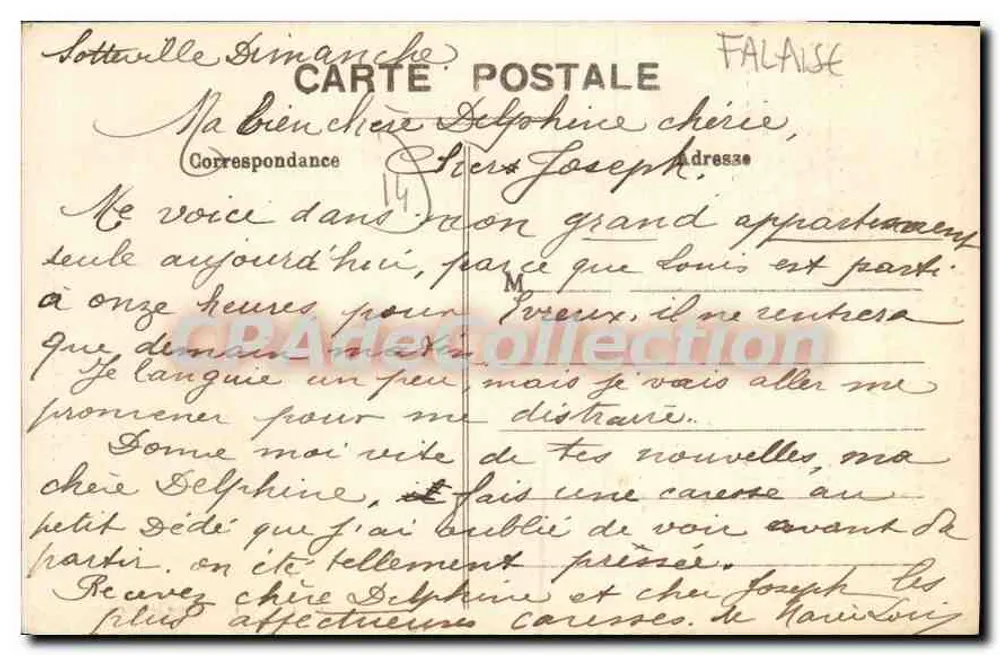 Der Mann von Falaise — Legende der Laterne — Camille Jannet, n°19 - Rückseite