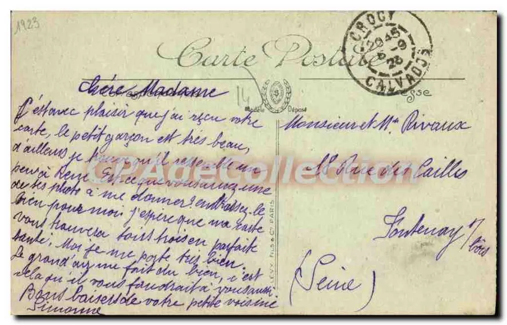 Falaise — Statua di Guglielmo il Conquistatore — LL. - Verso