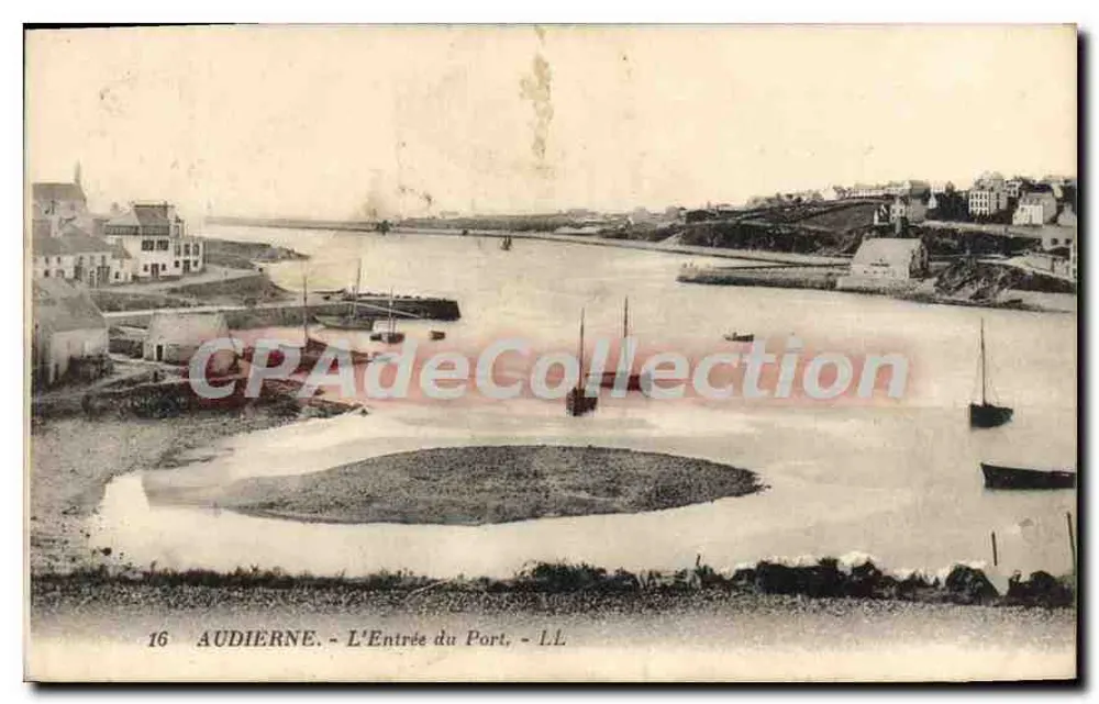 Audierne - A Entrada do Porto - LL - Frente