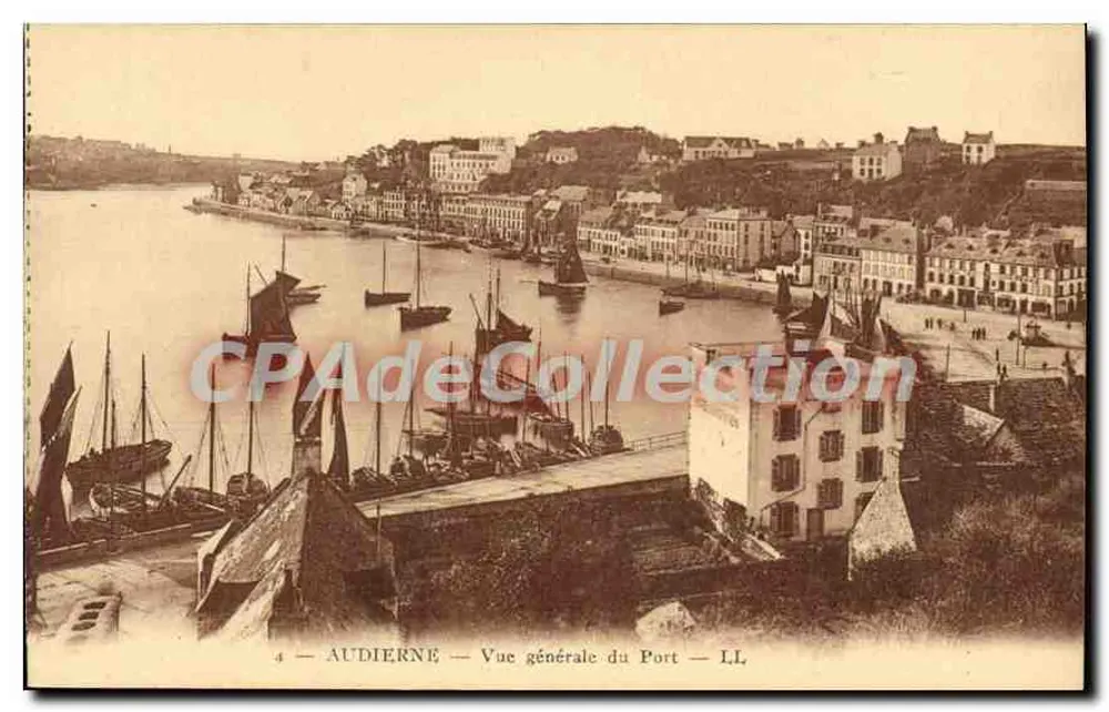 Audierne — Vista geral do Porto — LL - Frente