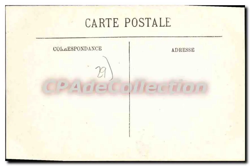 Audierne — Vista geral do Porto — LL. n°4 - Verso