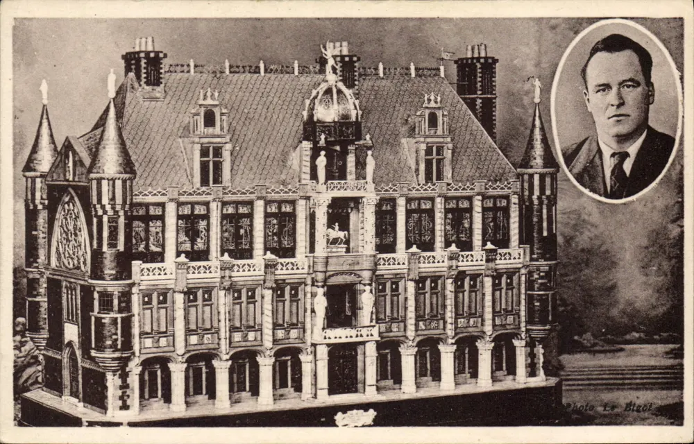 Château des Rêves — Holzmodell — Foto Le Bigot - Vorderseite