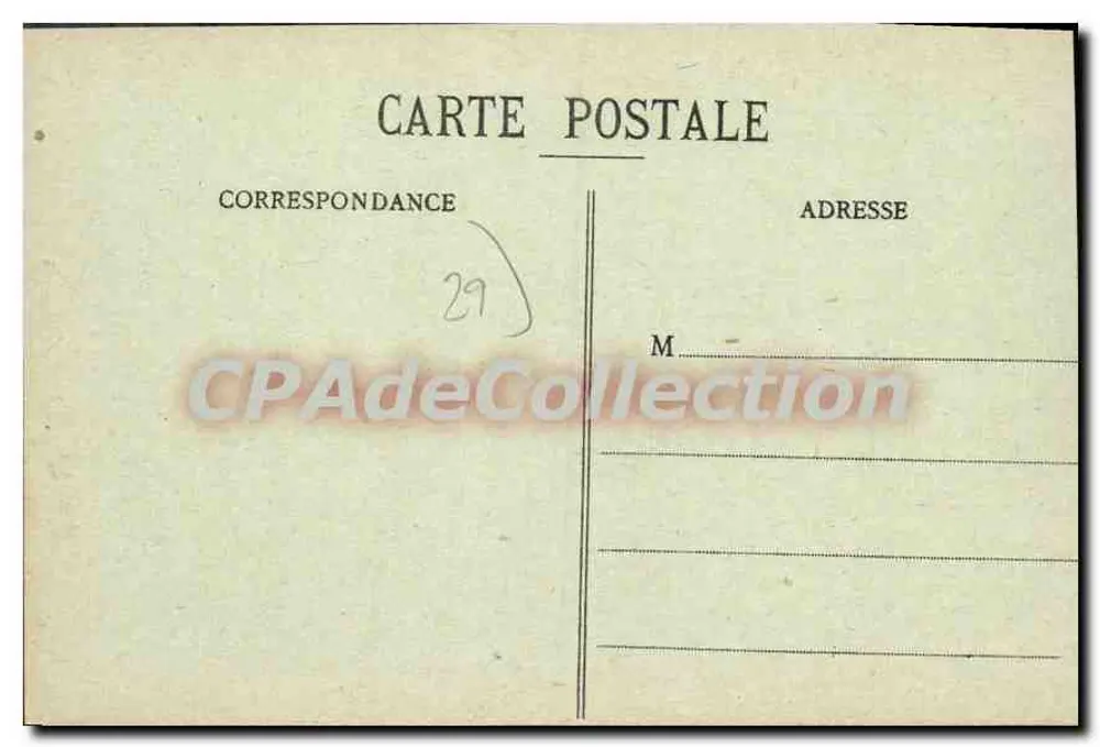 Brest - A Rue de la Mairie — editor Grand Bazar, Brest, n°31 - Verso