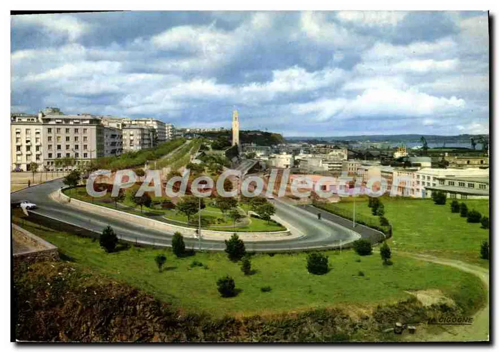 A Cegonha — Vista panorâmica — Edições 'La Cigogne' Nantes - Frente