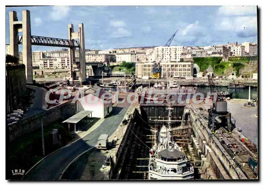 Brest - Das Arsenal und die Brücke Recouvrance — Lumicap - Vorderseite