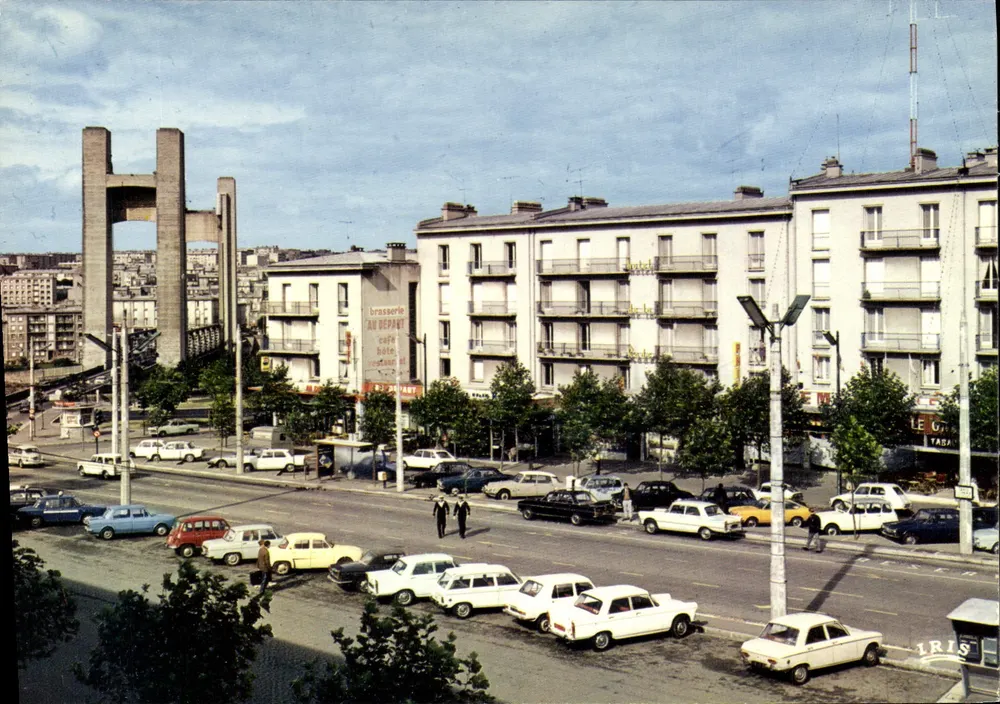Brest (29-N.) — Unteres Ende der Rue de Siam und Brücke de Recouvrance — Lumicap - Vorderseite