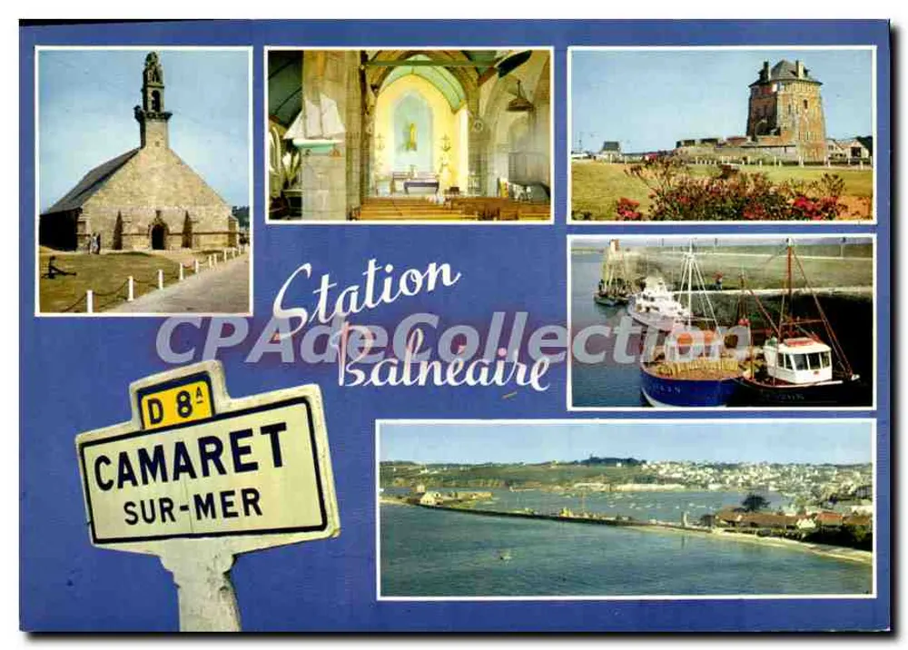 Camaret-sur-Mer — Estação Balnear — Éditions de La Cigogne - Frente
