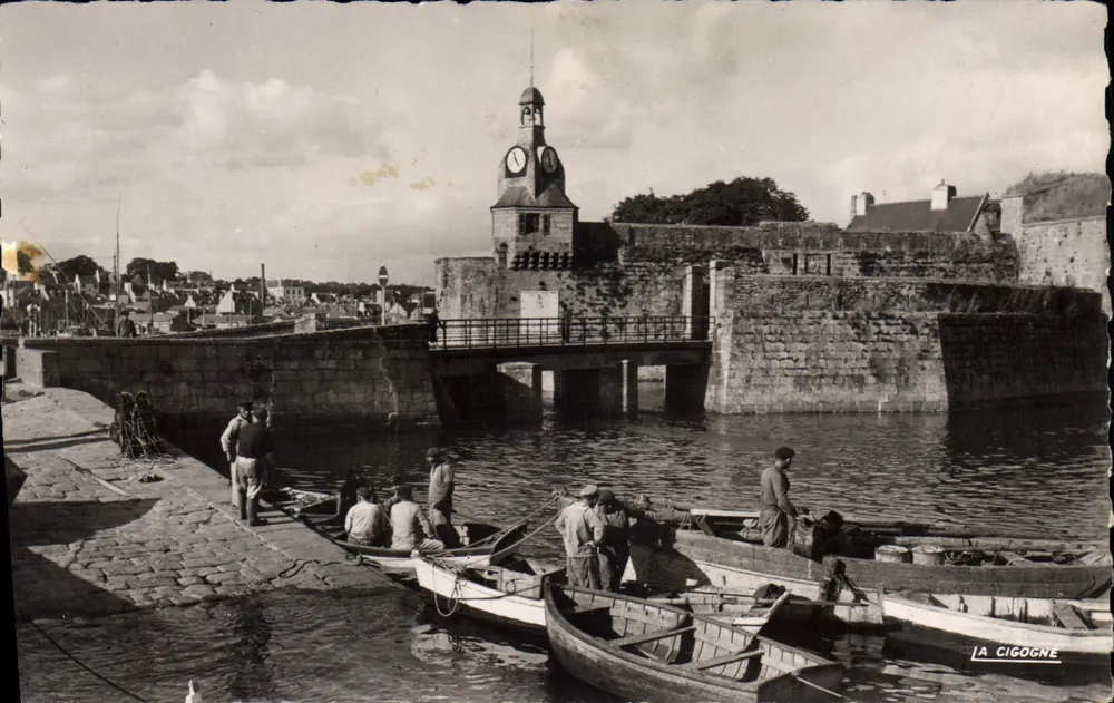 Die Stadtmauern der geschlossenen Stadt — Concarneau (Finistère) — Éditions Véritable - Vorderseite