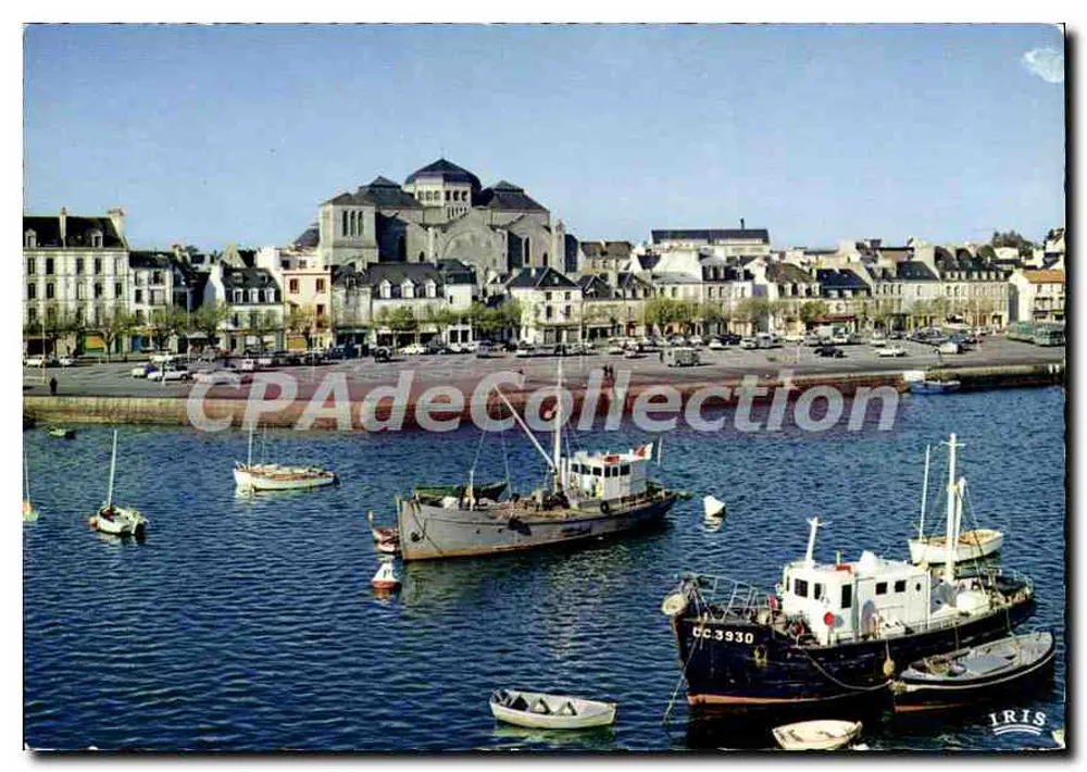 Concarneau — O Porto e a Igreja — Lumicap - Frente