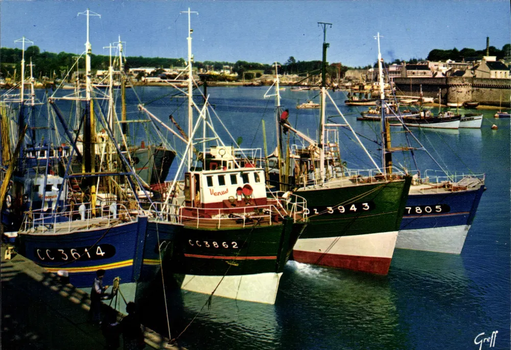Concarneau (Sud-Finistère) — A vista do porto — Lumicap - Frente