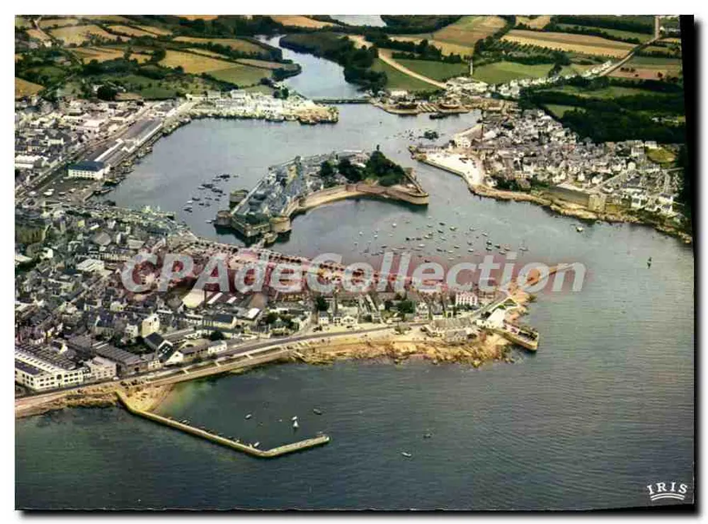 Concarneau — Vista aérea — Compagnie des Arts Photomécaniques, Paris-15 - Frente