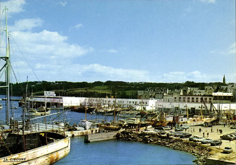 Douarnenez (Finistère) — Port — Wydawnictwo « La Cigogne » - Awers