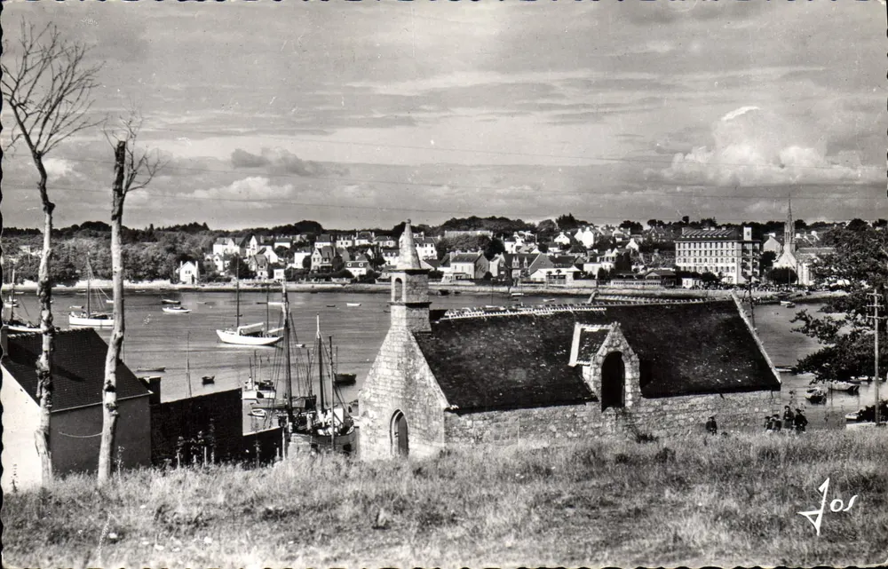 Sainte-Marine-Benodet — chapelle Sainte-Marine du XVIIe siècle — Éditions d'Art JCS, Châteaulin - Recto