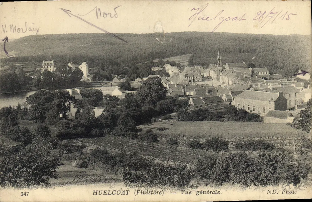 Huelgoat (Finistère) — Vista geral — ND. Fot. n°347 - Frente