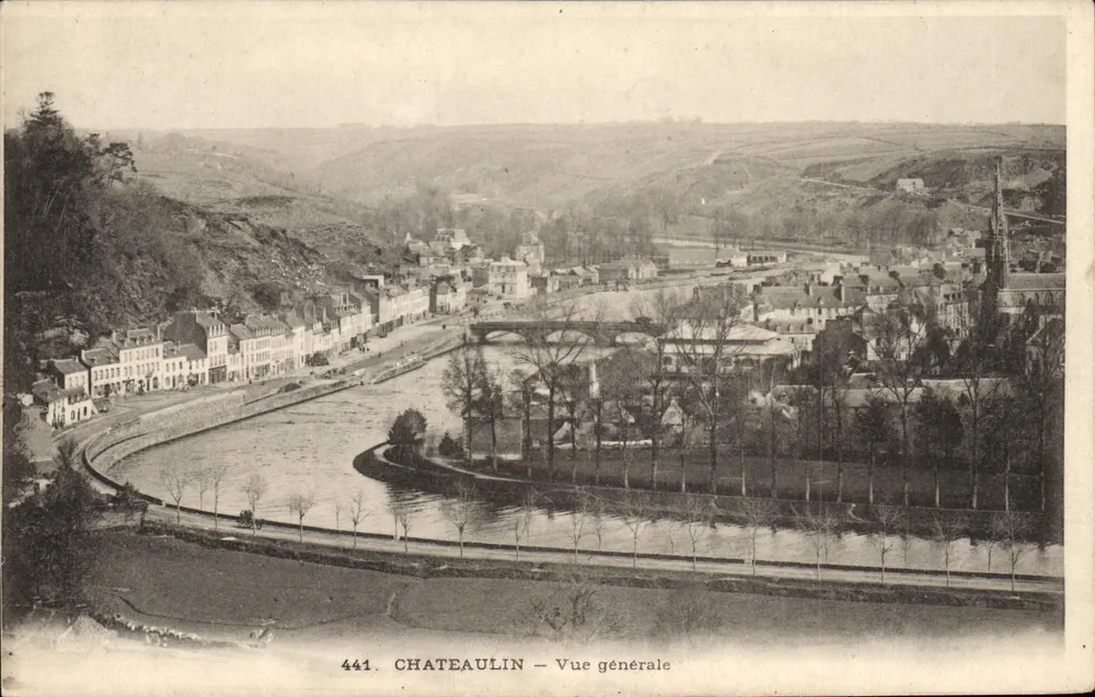Châteaulin — Vista geral — editor não identificado, número de série 441 - Frente