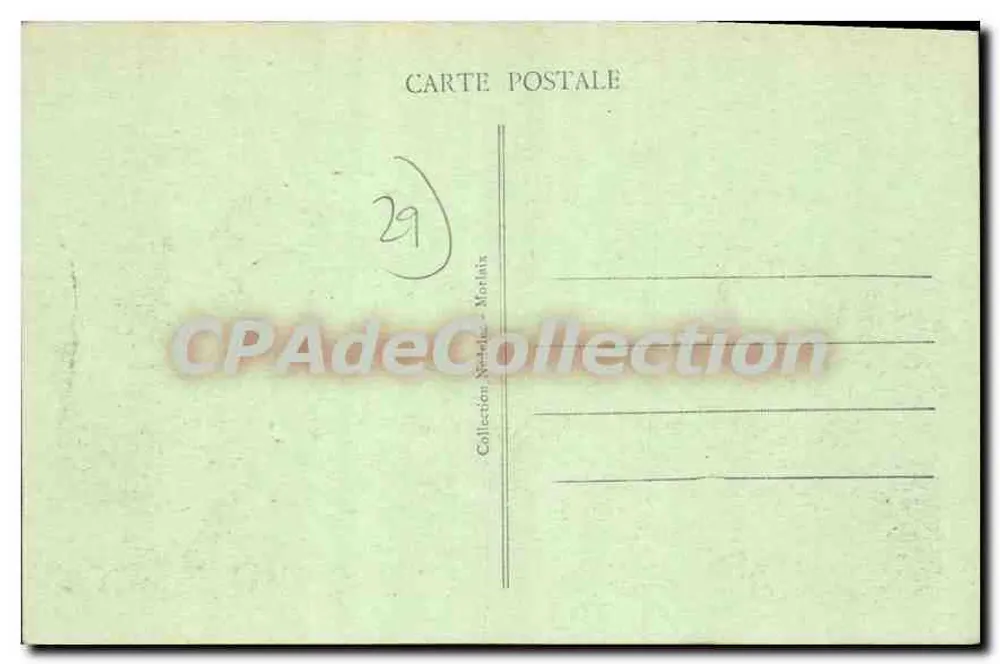 Sântec (Finistère) — O Pequeno Porto e Roc'h Krouïh — Bilhete postal antigo de Coleção - Verso