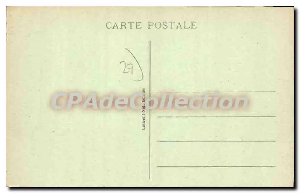 Le Pouldu - Ein Stück der Grande Plage — Verlag Laurent-Nel, Nr. 4164 - Rückseite