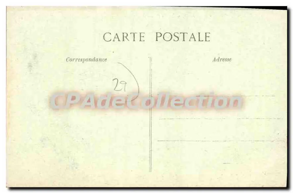 Landerneau — Vista Geral do Bairro Saint-Honardon — Coleção Villard, n° 5318 - Verso