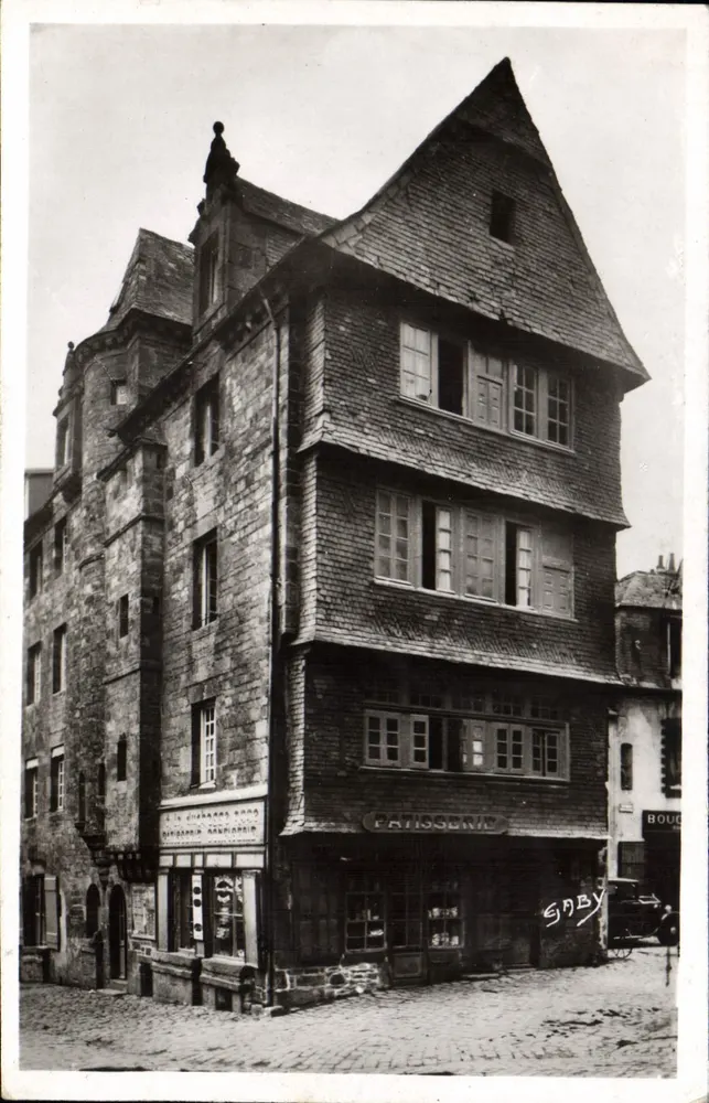 Landerneau - Huis van de Hertogin Anna — Rue de la Close — Uitgaven Gaby - Voorkant