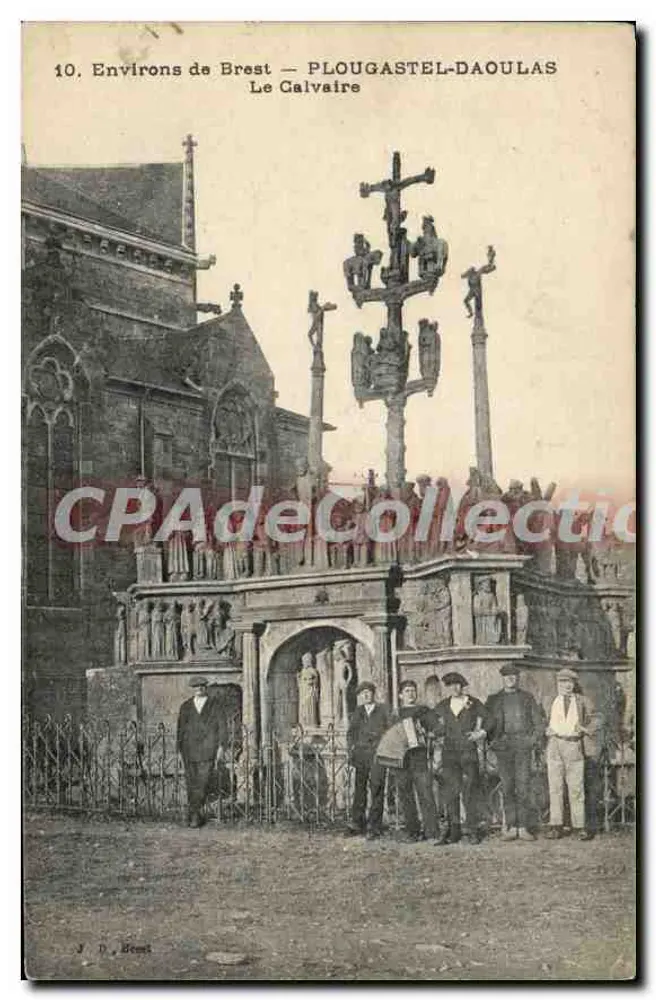 PLOUGASTEL-DAOULAS — Le Galvaire — J. D. Brest, n°10 - Voorkant