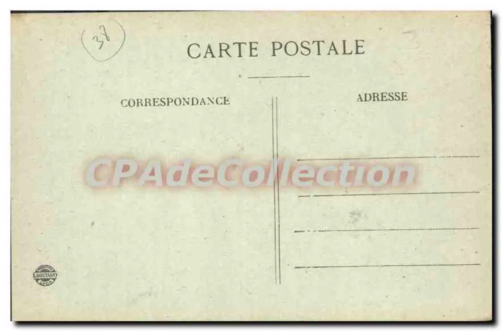 Grenoble — O Jardim da Cidade — E.R. - Verso