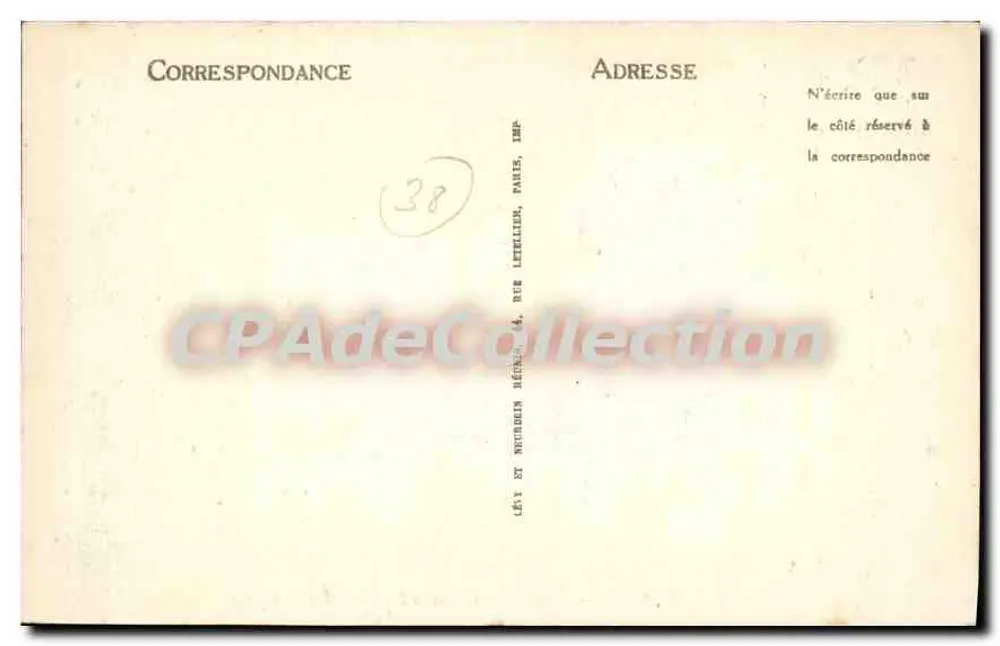 Grenoble — Praça Grenette e o Santo Bynard — LL. - Verso