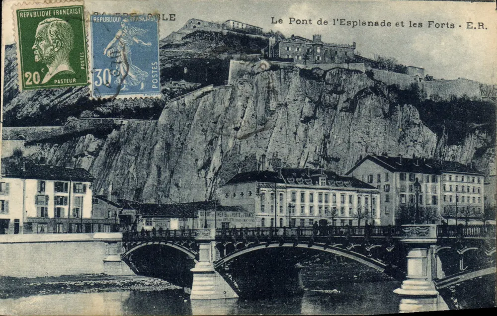 Il Ponte dell'Esplanade e i Forti - E.R. - Recto